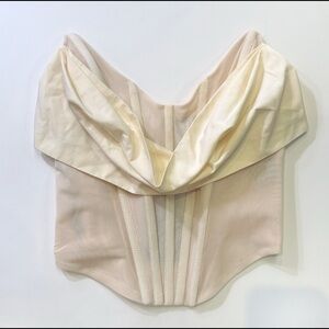 NBD Hailey bustier cream size M